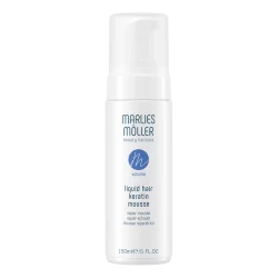 Мус відновлюючий структуру волосся Рідкий кератин Marlies Moller Liquid Hair Keratin Mousse, 150 мл