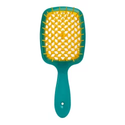 Щітка бірюзова з жовтим Janeke Superbrush Standart