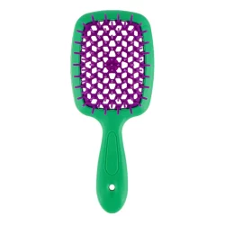 Щетка зеленая с фиолетовым Janeke Small Superbrush Standart