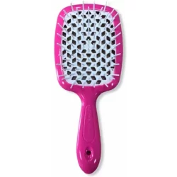 Щітка малинова з блакитним Janeke Superbrush Standart