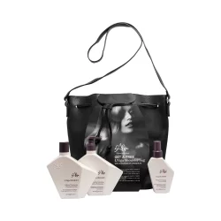 НАБІР L’Alga Seamore Шампунь + Кондиціонер + Спрей + Сумка чорна
