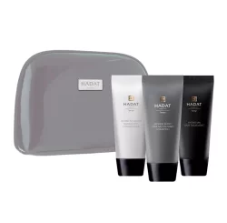 НАБОР С КОСМЕТИЧЕСКОЙ Укрепляющий HADAT HYDRO HAIR GROWTH SET 210ml