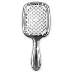 Щетка серебро с белым Janeke Superbrush Standart Lux