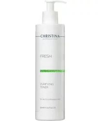 Очищувальний тонік для жирної шкіри з лемонграсом Christina Fresh Purifying Toner For Oily Skin With Lemongrass 300 мл
