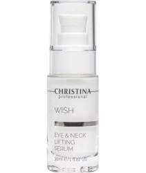 Омолаживающая сыворотка для кожи вокруг глаз и шеи Christina Wish Eye & Neck Lifting Serum 30 мл