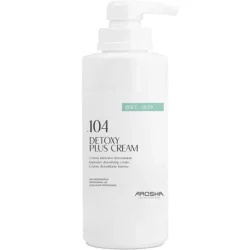 Масажний крем детокс для завершення процедури - Arosha 104 Detoxy Plus Cream, 500 мл