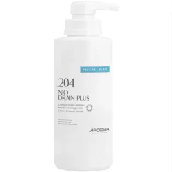 Масажний крем з дренуючим ефектом ніо дрейн - Arosha 204 Nio Drain Plus, 500 мл