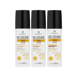 Сонцезахисний гель з тоном на водній основі Cantabria Labs Heliocare 360 ​​Gel Oil Free Color (тон світлий)
