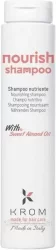 Поживний шампунь з екстрактом солодкого мигдалю Krom Nourish Shampoo