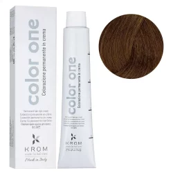 Стойкая крем-краска для волос Color One KROM, 7/3 Золотой блондин, 100 мл
