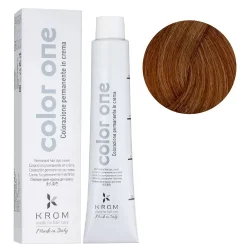 Стойкая крем-краска для волос Color One KROM, 8/43 Медно-золотистый светлый блондин, 100 мл