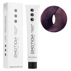 6/5 Стойкая безаммиачная крем-краска для волос KROM Emotion Colour Free - Темный махагоновый блондин, 100 мл