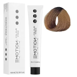 6/3 Стойкая безаммиачная крем-краска для волос KROM Emotion Colour Free - Темный золотой блондин, 100 мл