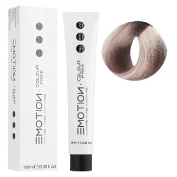 8/32 Стойкая безаммиачная крем-краска для волос KROM Emotion Colour Free - Светлый блондин золотисто-радужный, 100 мл