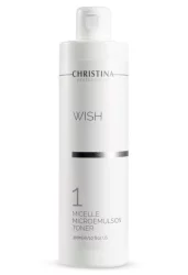 Міцелярний мікроемульсійний тонік (крок 1) Christina Wish Micelle Microemulsion Toner
