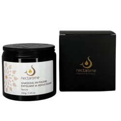 Гасул природний у вигляді порошку Nectarome (мароканська вулканічна глина) / Ghassoul nature