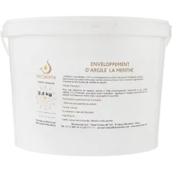 Обгортування біла глина + м’ята для тіла Nectarome / Enveloppement d’argile a la Mente