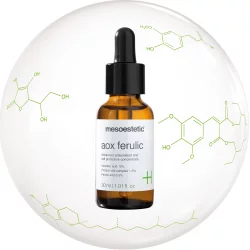 Антиоксидантная сыворотка с феруловой кислотой и витамином С Mesoestetic AOX Ferulic, 30 мл