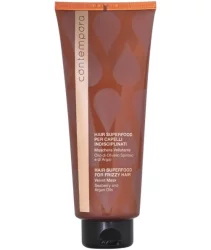 Розгладжуюча оксамитова маска з аргановим маслом і обліпиховою олією Contempora Hair Superfood For Frizzy Hair Velvet Mask