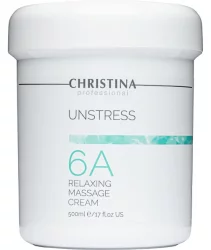 Розслаблювальний масажний крем (Крок 6a) Christina Unstress Relaxing Massage Сream 500 мл