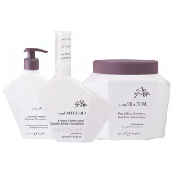 Набір (кондиціонер 250мл + маска 500мл + догляд 300мл) L’Alga SafeGuard