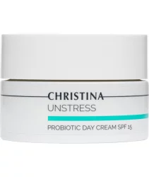 Денний крем з пробіотичною дією Christina Unstress ProBiotic Day Cream SPF 15 50 мл