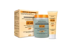 Антицелюлітна маска з водоростей GUAM FIR з розігріваючою дією в наборі з підтягуючим гелем (1кг + 200мл)