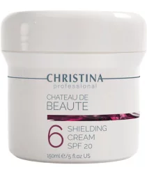 Защитный крем (Шаг 6) Christina Chateau de Beaute Shielding Cream SPF 20 150 мл