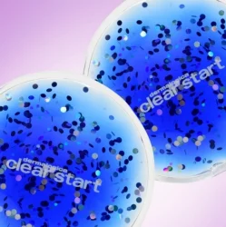 Охолоджуючі багаторазові патчі під очі + мішечок для зберігання Dermalogica Clear Start Glitter Eye Pathes