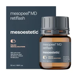 Мезопілінг Ретілфлеш МД + спрей-нейтралізатор Mesoestetic Mesopeel MD RETIFLASH + post-peel neutralizing spray, 50 мл
