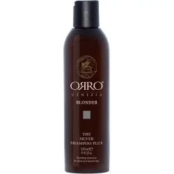 Срібний шампунь плюс для світлого волосся ORRO BLONDER Silver Shampoo Plus, 250 мл