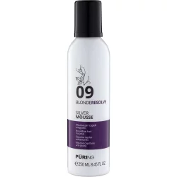 Мусс антижелтый Puring 09 Blonderesolve Silver Mousse для светлых волос