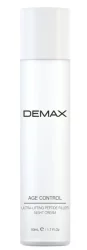 Нічний заповнюючий ліфтинг крем Demax Age control з пептидами 50 мл