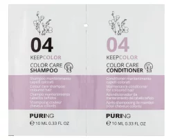 Шампунь+Кондиционер Puring 04 KEEPCOLOR, 10 мл+10 мл