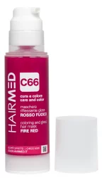 Тонуюча маска HAIRMED C66 Яскраво-червона, 150 мл