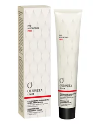 Крем-фарба для волосся безаміачна з маслом арганії та рослинним кератином Barex Olioseta NEW 9.11 дуже світлий блондин інтенсивно-попелястий