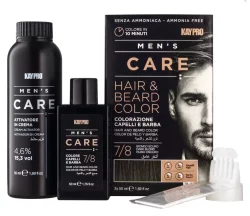 Набір MEN'S CARE для фарбування волосся та бороди Темний блондин