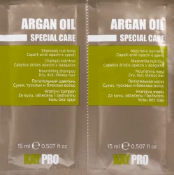Шампунь+Маска Argan Oil з олією Аргани 15+15мл