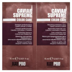 Шампунь+Маска Caviar с икрой для окрашенных волос 15+15мл