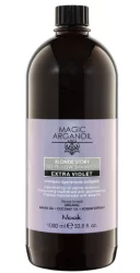 Регенерирующий шампунь для нейтрализации желтизны NOOK MAGIC ARGANOIL BLONDE