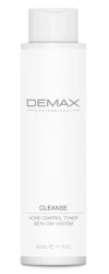 Тонік Demax Cleanse acne control toner для жирної та комбінованої шкіри 500 мл