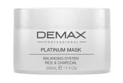 Маска для обличчя детокс DEMAX Platinum Mask Платинум 200 мл