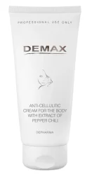 Антицелюлітний крем для тіла Demax з екстрактом перцю чилі 200 мл