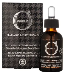 Лікувальна олія OLIOSETA Italiano Gentiluomo для бороди та волосся 30 мл