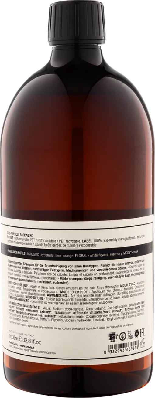 Previa BASIC Базовий шампунь перед фарбуванням 1000мл