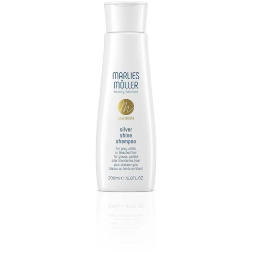 Шампунь для блондинок против желтизны волос Marlies Moller Silver Shine Shampoo, 200 мл