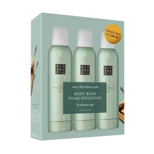 Набор для душа Rituals The Ritual of Jing Shower Foam Value Pack