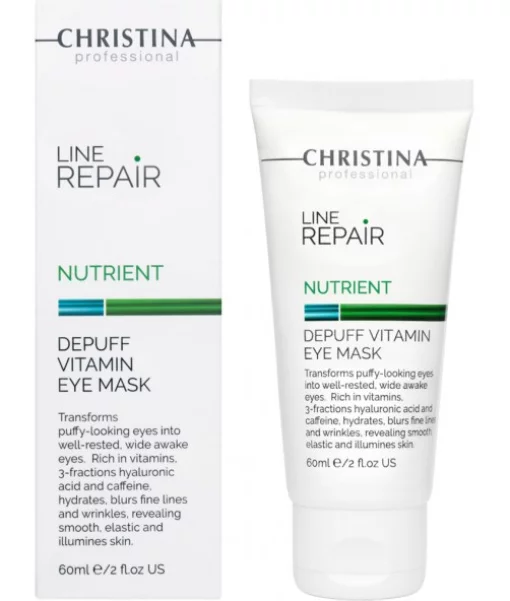 Вітамінна омолоджувальна маска навколо очей Christina Line Repair Nutrient Depuff Vitamin Eye Mask 60 мл