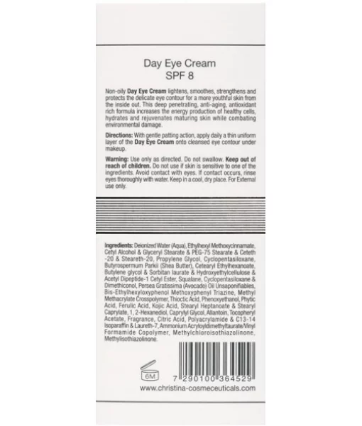 Дневной крем для кожи вокруг глаз Christina Wish Day Eye Cream SPF 8 30 мл