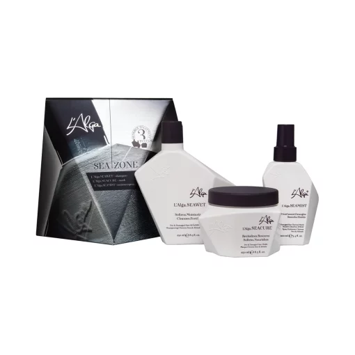 Набор (шампунь 250мл + маска 250мл + сыворотка 100мл) L&rsquo;Alga Seazone
